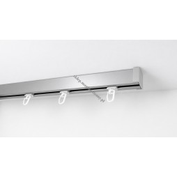 Szyna sufitowa Modern 25 jednotorowa MDH2514 w kolorze inox