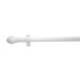 Karnisz Cafe 2 mm - 125 cm biały