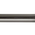 Karnisze Gral 25 mm: Kolor onyx (ciemny chrom)