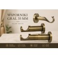 Wsporniki fi 35 mm w kolorze antyk – Gral Residence