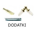 Dodatki fi 25 mm mosiądz