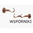 Wsporniki fi 35 mm w kolorze bronze – Gral Residence