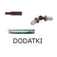 Dodatki fi 25 mm kolor miedzi