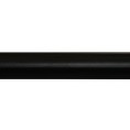 Karnisze Gral 25 mm: Kolor czarny matowy